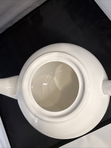 Pottery Barn Kaffeehaus Teekanne groß 8-10 Tassen Station Bar Set Milchkännchen Zucker - Bild 9 von 10