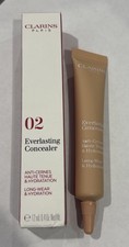 Clarins Everlasting Concealer Long Wear & Hydration 02 Light Medium 12mL 0.4oz