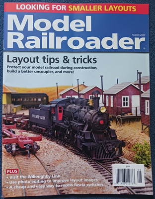 Model Railroader Magazine - August 2025 Issue - Layout Tips And Tricks
