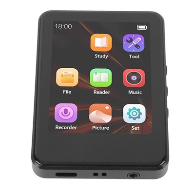 MP3 Player 2.8in Full Touchscreen Video Play With Speaker E Books Pedometers SET