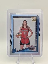 2025 Donruss WNBA Lucy Olsen #97 Rated Rookie Holo RC Parallel Mystics