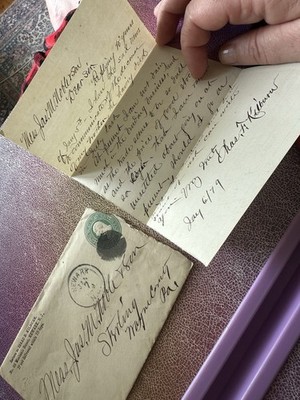1879 Newark NJ Letter & Cover   Brother s Death Notice, Livestock Business Conte