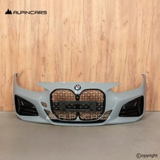 OEM BMW 4 G22 G23 M Paket Stoßstange Stoßfänger Vorne Brooklyn Grau C4P (958)