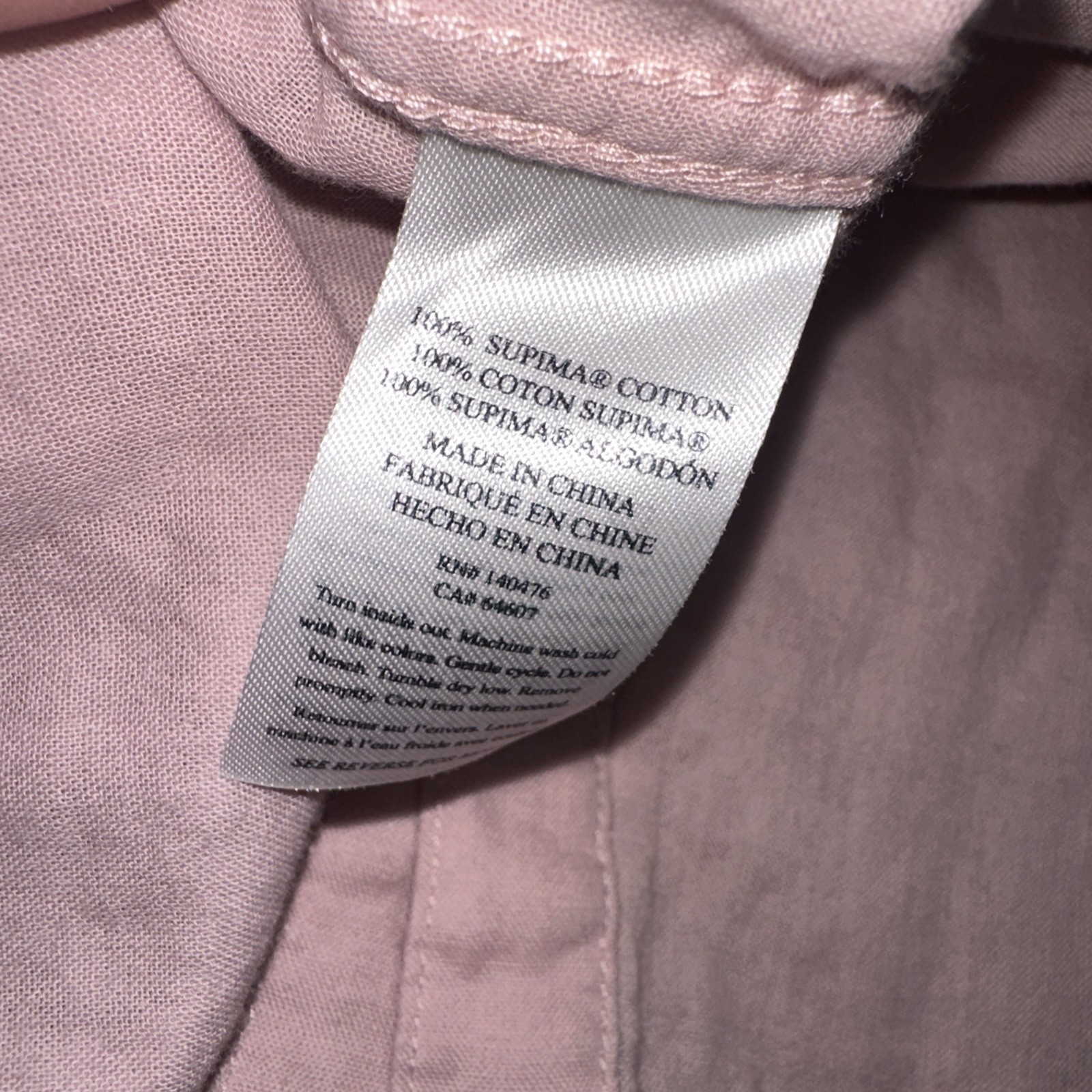 Faherty Sunwashed Chambray Button Front Shirt Pin… - image 6