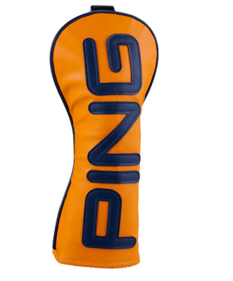 Ping Golf Japan HC-U2507 Color Code Headcover Fairwayholz Orange Neu