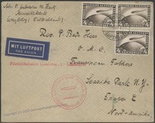 Germany 1929 Graf Zeppelin Round the World Trip Lakehurst Mi31 Cover 115543
