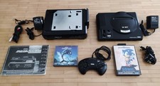 SEGA MEGA CD 1 PAL (!) Konsole + Mega Drive 1 + Sonic + Ecco + 2 x Stromkabel!!