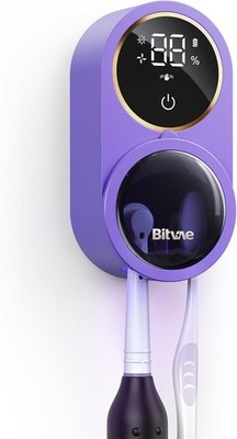 Zahnbürstenhalter für Badezimmer Infrarot Sensor Zahnbürstenreiniger Wandhalterung