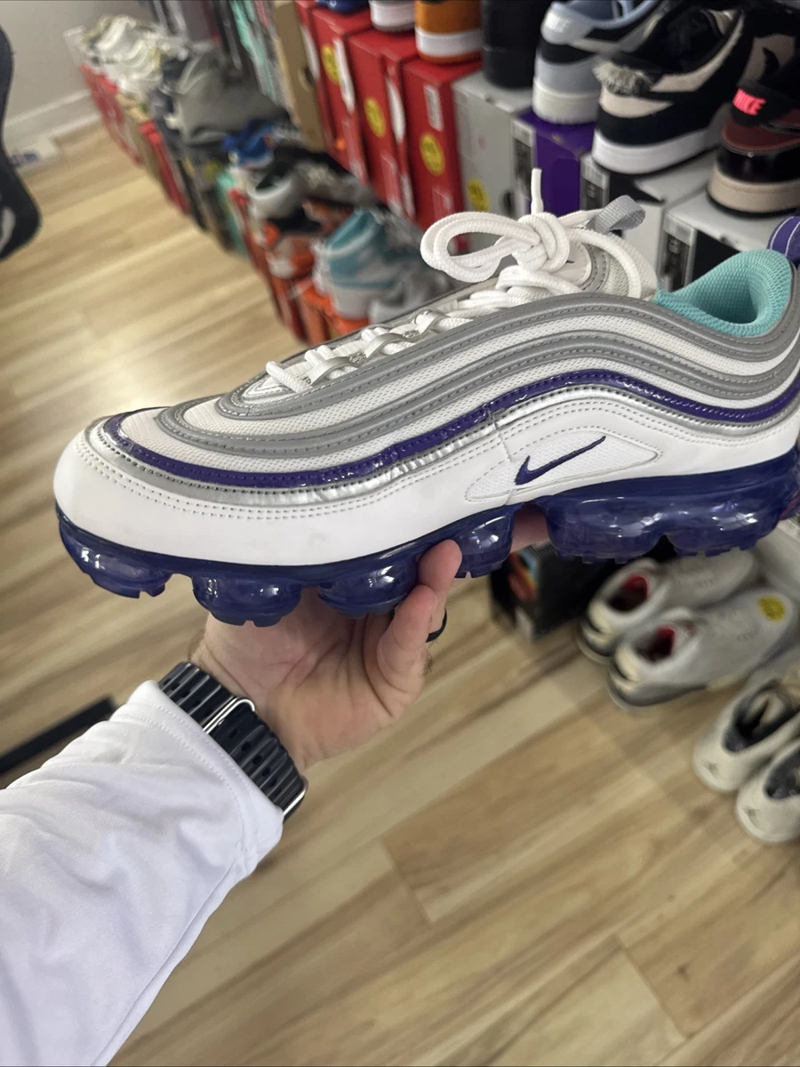 NIKE AIR VAPORMAX 97 ヴェイパーマックス パープル 24.5 Preços baixos em Nike Air VaporMax 97 Varsity Purple | eBay