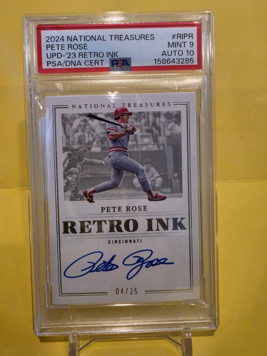 Pete Rose Baseball Serial Numbered Sports Trading Cards