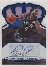 2018-19 Panini Crown Royale Blue 22/35 DeMarre Carroll #CA-DMC Auto a2e
