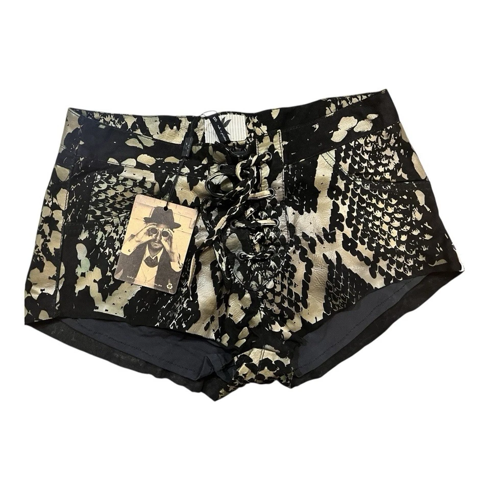 Pantalones Cortos de Gamuza One Teaspoon African Night Flight Sixties Talla 4 *MUESTRA* Foto 4 de 4