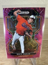 2022 PANINI PRIZM MLB DRAFT PICKS PINK Velocity Mack Anglin Pdp205