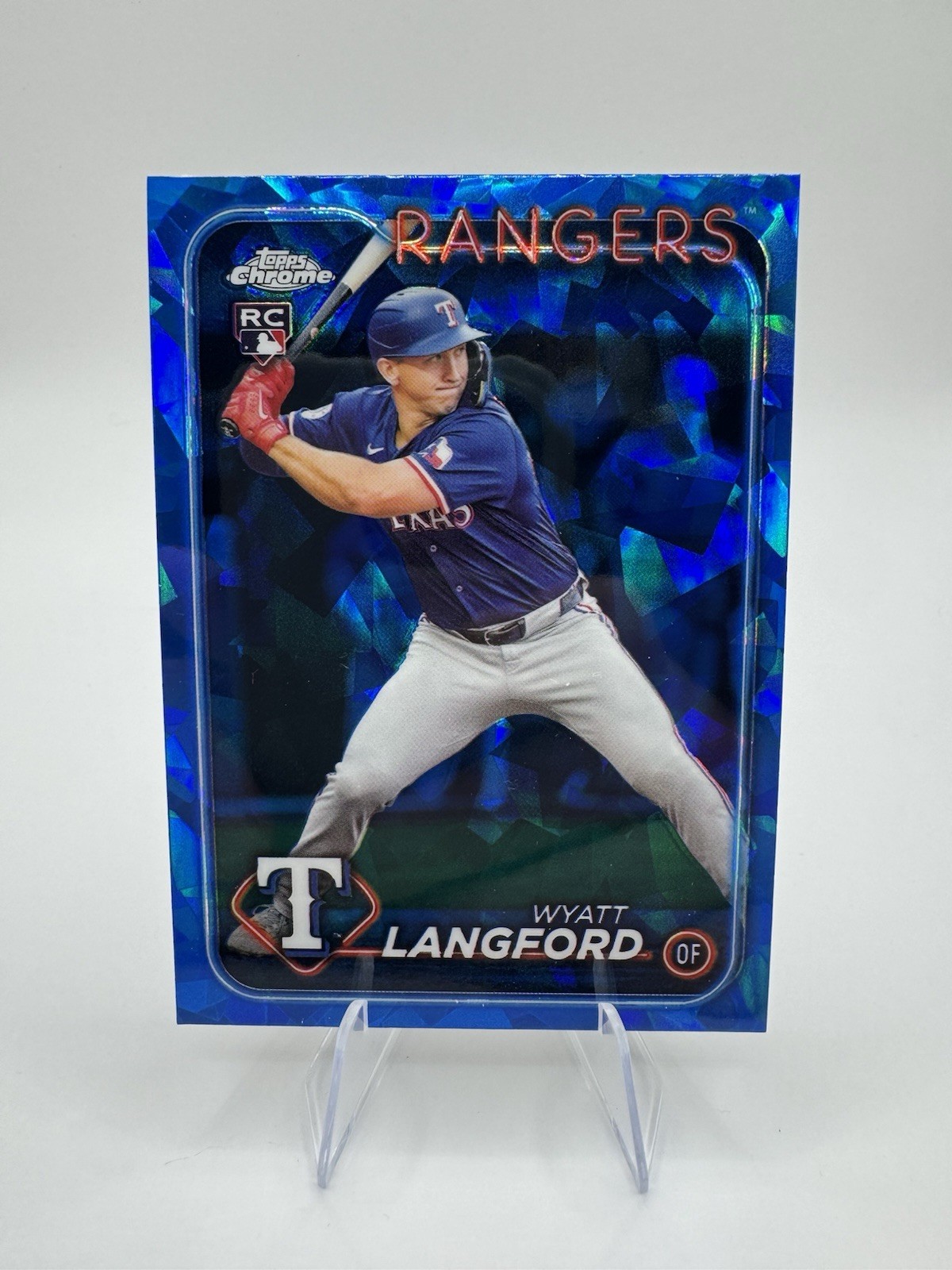 2024 Topps Chrome Update Sapphire - #USCS151 Wyatt Langford (RC)