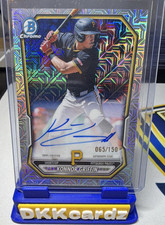 Topps 2025 Bowman Chrome Konnor Griffin Auto Blue Mojo Refractor /150 Pirates