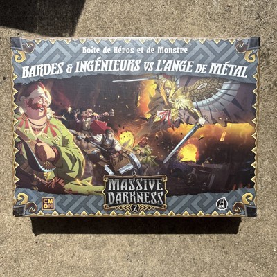 Massive Darkness 2 BARDS & TINKERERS VS METAL ANGEL Heroes & Monster Set - NEW