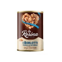 12X La Rosina Bohnen Borlotti NatüRlich, HüLsenfrüChte In Dosen 400G