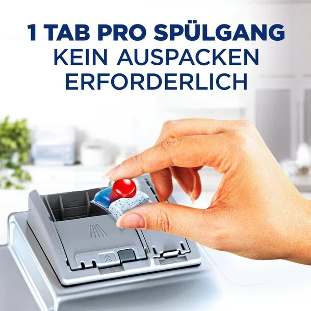 Finish Powerball Quantum All-in-1 Regular Geschirrspültabs Spülmitteltabs 98 Cap - Bild 4 von 4
