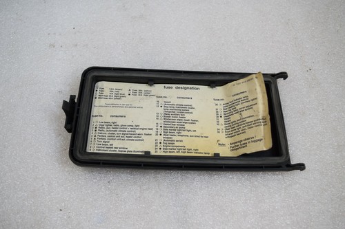 #P06 Mercedes C Class W202 Fuse Box 