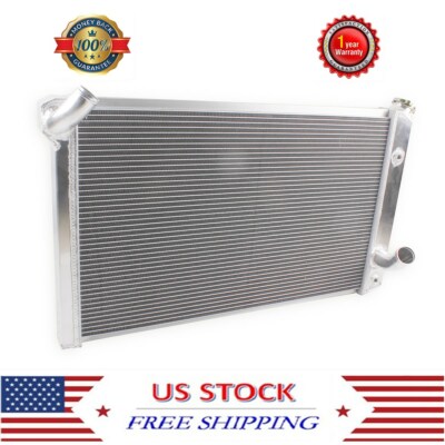 3 Rows Aluminum Radiator For 1973-1976 1974 1975 Chevy Corvette 5.7L 7.4L V8
