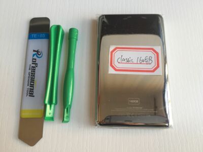 Xcover 7 Piastra Posteriore Sottile (5mm) Per IPod Classic 6a/6,5/7a Generazione - Custodia In Argento, 1TB Mod Custodia Posteriore IPod Classic