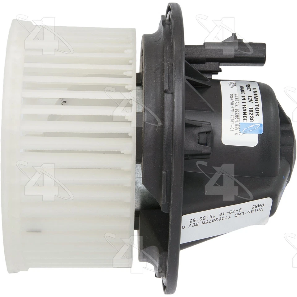 Motor soplador de climatización Jeep TJ 2002-2006 4 estaciones 401VG68 2003 2004 2005 Foto 3 de 4