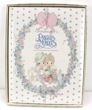 Vintage Precious Moments Grandmother's Special Memories Book Fill In with Box