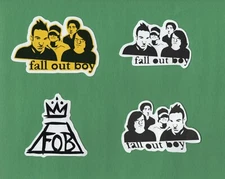 FALL OUT BOY STICKERS Music EMO PUNK Rock POP Alternative 2000s 