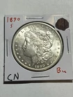 1890-S Morgan Silver Dollar Silver Coin Lustrous BU+ Better Date