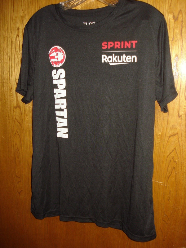 Mens -Unisex Spartan Black Short Sleeve T Shirt Sz XL  Clique