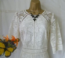 👗***MONSOON PRE-OWNED "ELVIE IVORY" SPECIAL OCCASION DRESS SIZE 14***👗