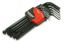 Llave Allen industrial llave hexagonal brazo largo juego de llaves Allen punto de bola tamaño métrico