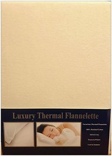 SET HOUSSE DE COUETTE LIT SIMPLE FLANELLE IVOIRE 100% COTON BROSSÉ TOUCHER DOUX