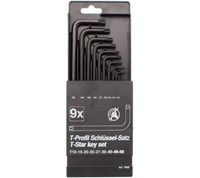 Bgs Diy WinkelschlüSsel-Satz | T-Profil (FüR Torx) T10 - T50 | 9-Tlg.