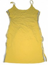 Iris Basic Women's Sleeveless Dress Mustard Size M Medium