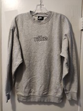 Nike Women's Grey Long Sleeve Sweater Size S. P-T-P:21in