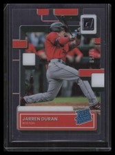 2022 Chronicles Clearly Donruss Blue 56 Jarren Duran RR Rated Rookie 21/50