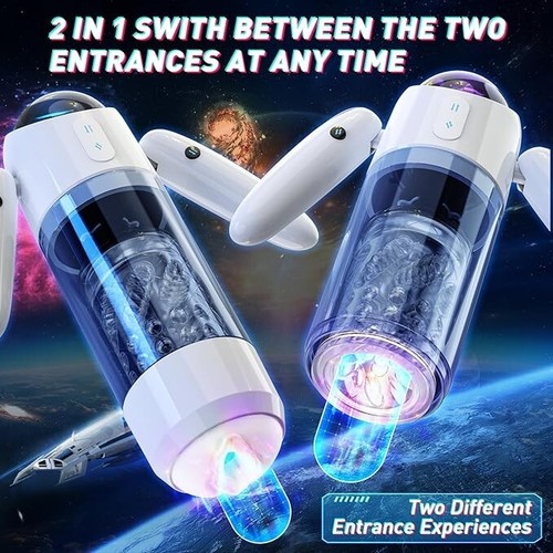 Automatic Male Masturbator Thrusting Sucking Squeezing Heating Stroker Sex Toys - Picture 3 of 7