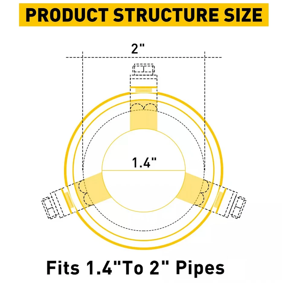 Car Exhaust Pipe Tip Tail Muffler Stainless Steel For 2011-2017 Volkswagen Jetta Foto 2 de 4