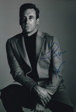 JON HAMM signed Autogramm 20x30cm MAD MEN in Person autograph COA