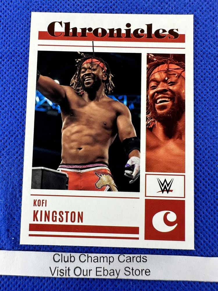 2023 #79 Kofi Kingston Panini Chronicles WWE Chronicles Bronze