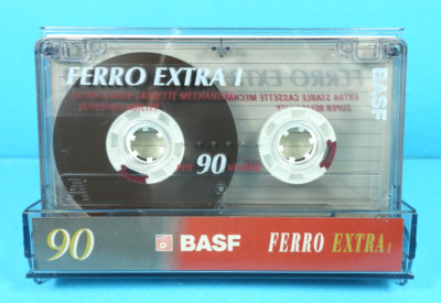   1x BASF FE I 90 Ferro Extra * IEC I Type 1 * Cassette Kassette кассета * 1994