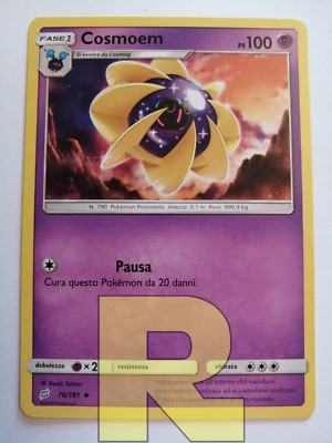 Cosmoem   Team Game 70/181   Uncommon   Pokemon   Italian