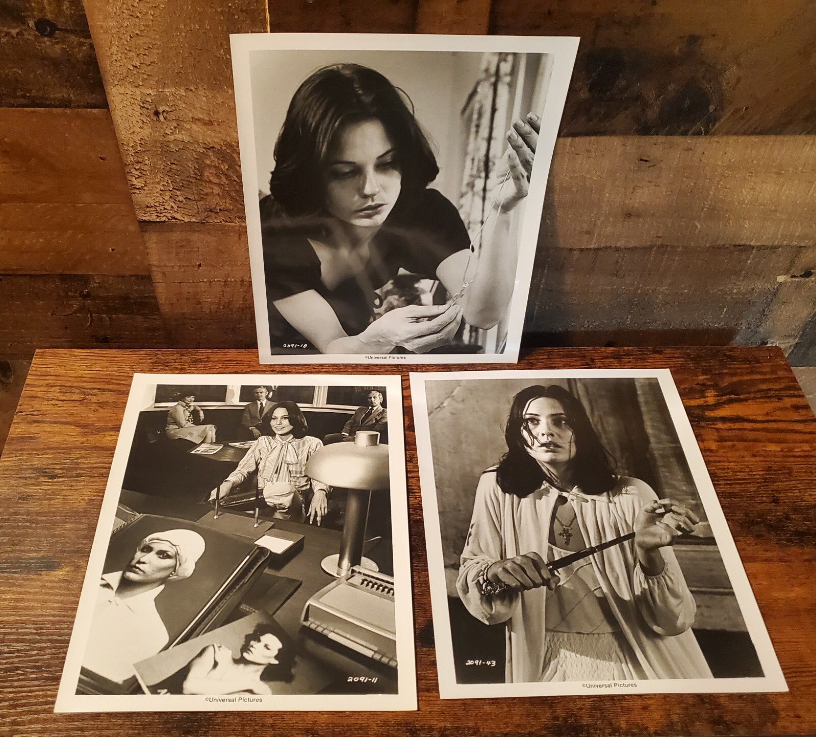 1977 "THE SENTINEL" Chris Sarandon Horror MOVIE PRESS KIT With Photos In FOLDER