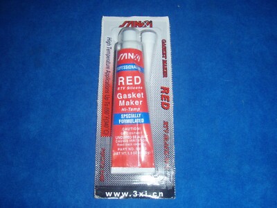Red RTV Silcone Dichtungsmacher, Sanoi, 85g, Temp -65 bis 400.
