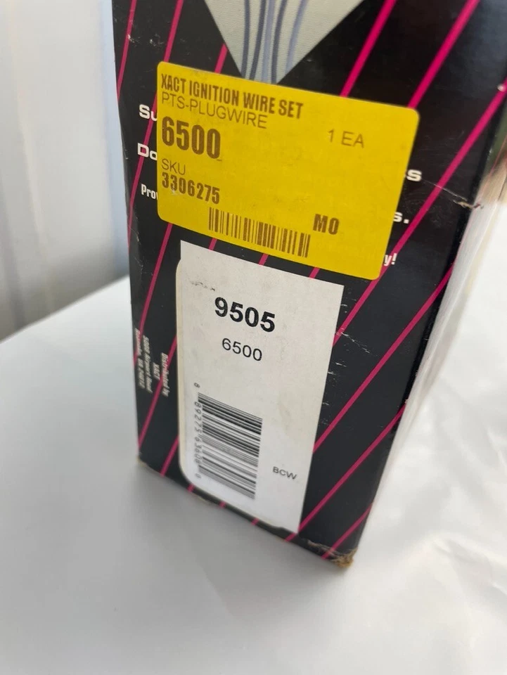 Juego de cables de bujías 9505 xref. # 6500 se adapta a HONDA, ISUZU en la tabla Foto 4 de 4