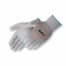 Liberty P-Grip Grey Gloves Polyurethane Palm, SP4639G, 12 Pair