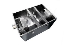 Commercial Catering Grease Trap 80 litre Stainless Steel Waste Fat Interceptor