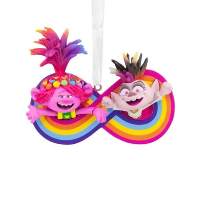 Hallmark Trolls ''Poppy and Queen Barb'' Holiday Christmas Tree Keepsake Ornament 
