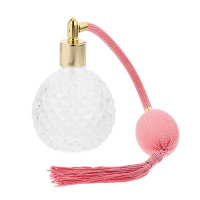 1pc 100ml Vintage Refillable Perfume Atomizer Spray Bottle Empty Bottle
